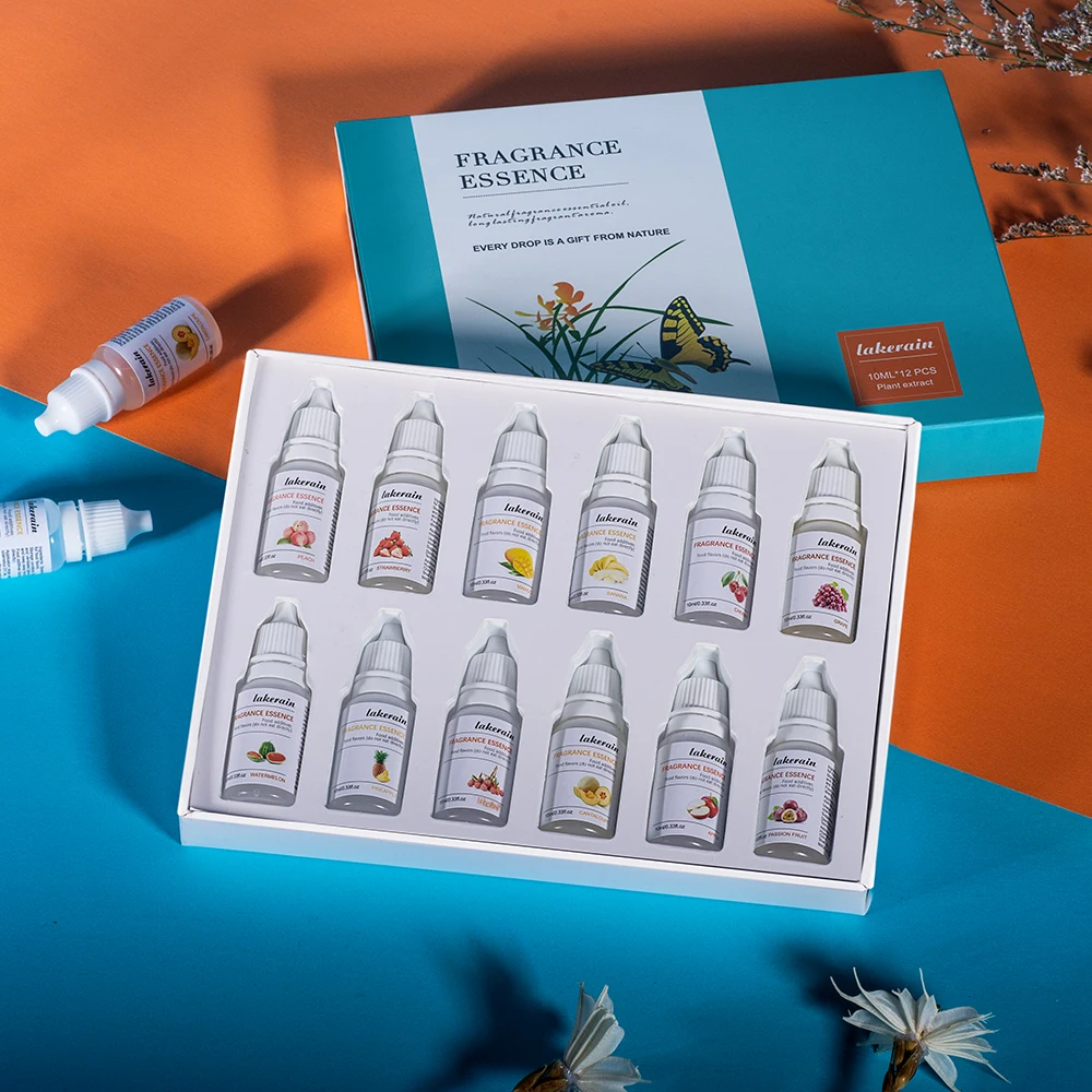 DIYフラワーフルーツエッセンシャルオイルディフューザー エッセンシャルオイル ストロベリー マンゴー パッションフルーツ ココナッツフレーバーオイル DIYリップグロス用
