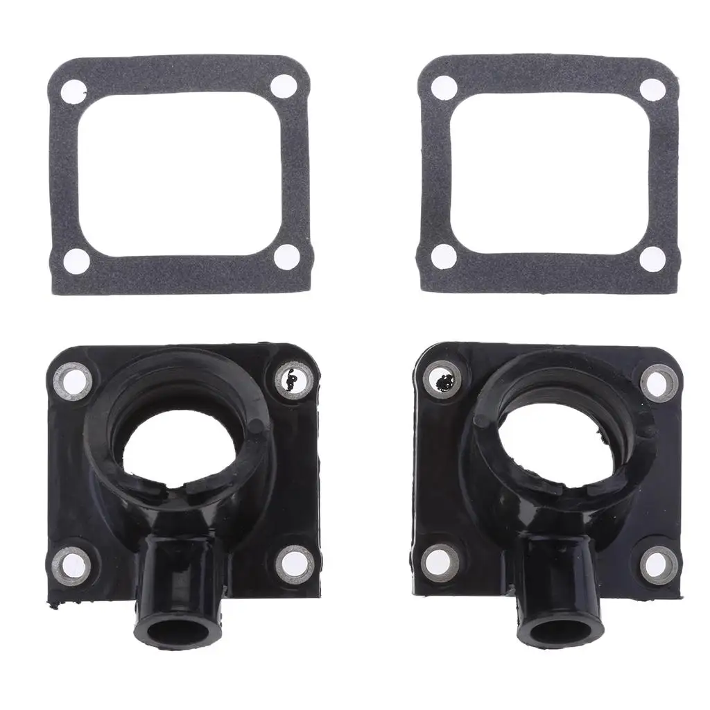 

2 Pieces Carburetor Interface Adapter Intake Rubber Interface