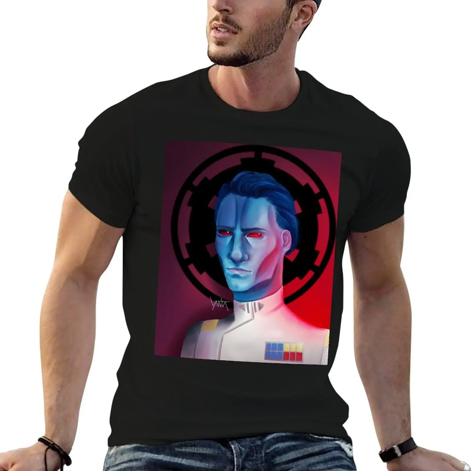 

plain man Grand Admiral shirt T-Shirt t shirt essential Thrawn t
