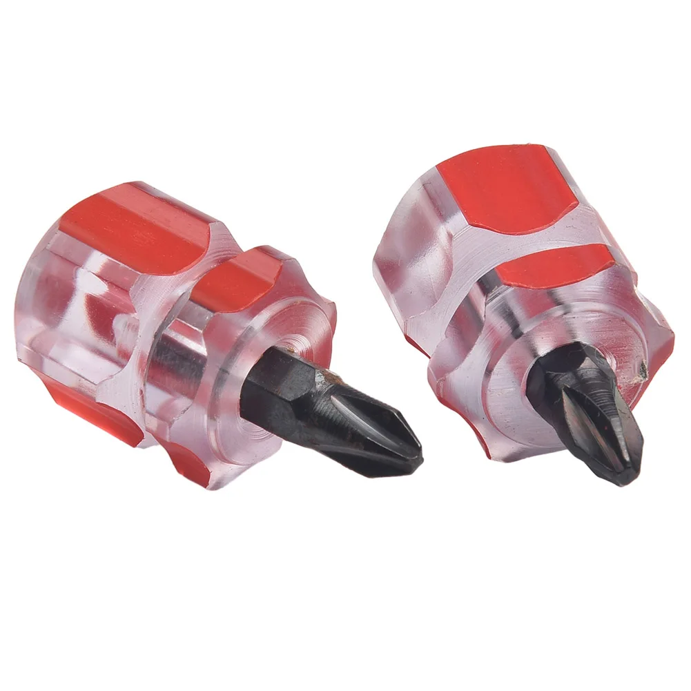 Flat Head Screwdriver Essential Screwdriver Kit for Household Repairs Flat & Cross Head Screwdrivers 6Pcs Included