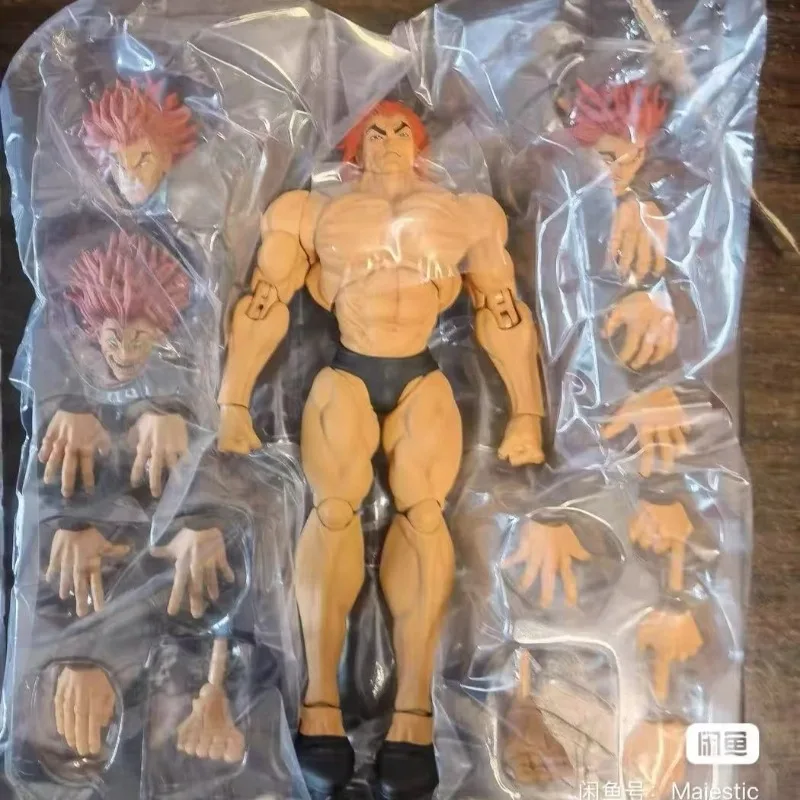 

In Stock Storm Arena Hanma Yujiro Hanma 6 inches 1/12 PVC Anime Figures Model Toys Collect Storm Toys BAKI boy ST Small size