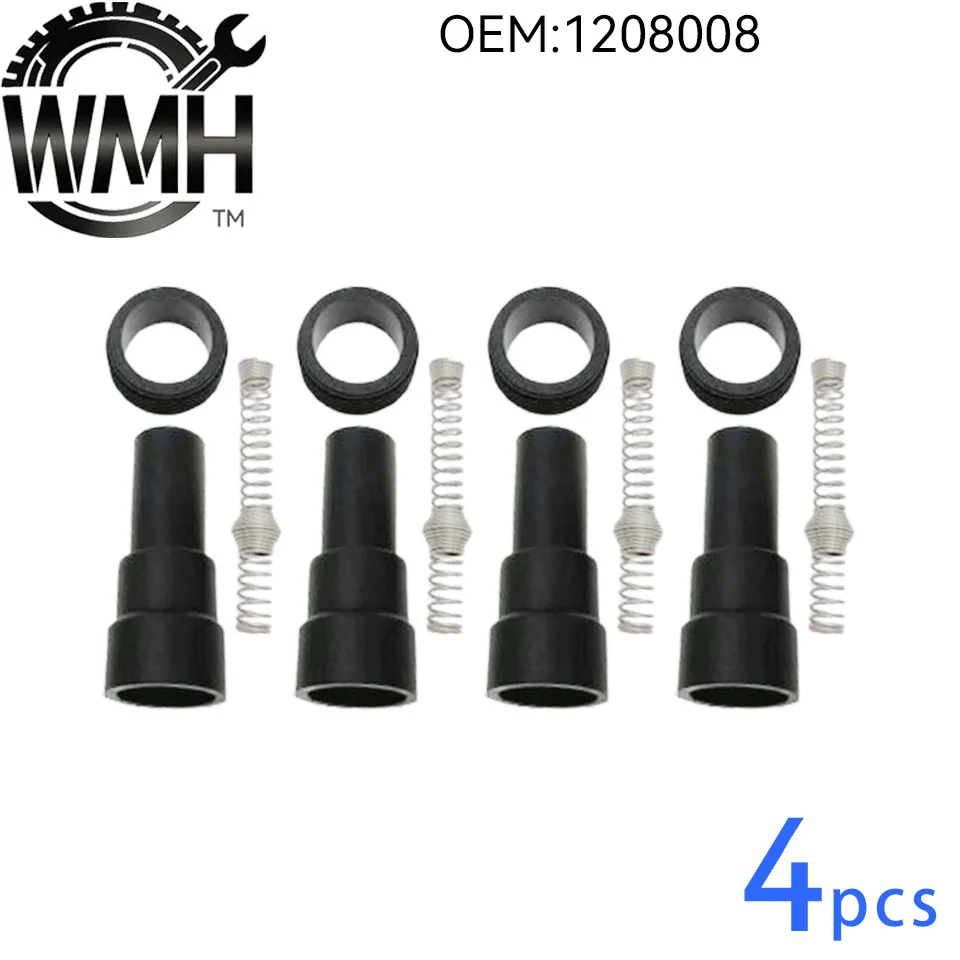 4/8Pcs Ignition Coil Rubber Boot 1208008 90536194 Spark Plug Sleeve For Opel Astra G Vectra B Zafira A Meriva Tigra 1.8L Z18XE