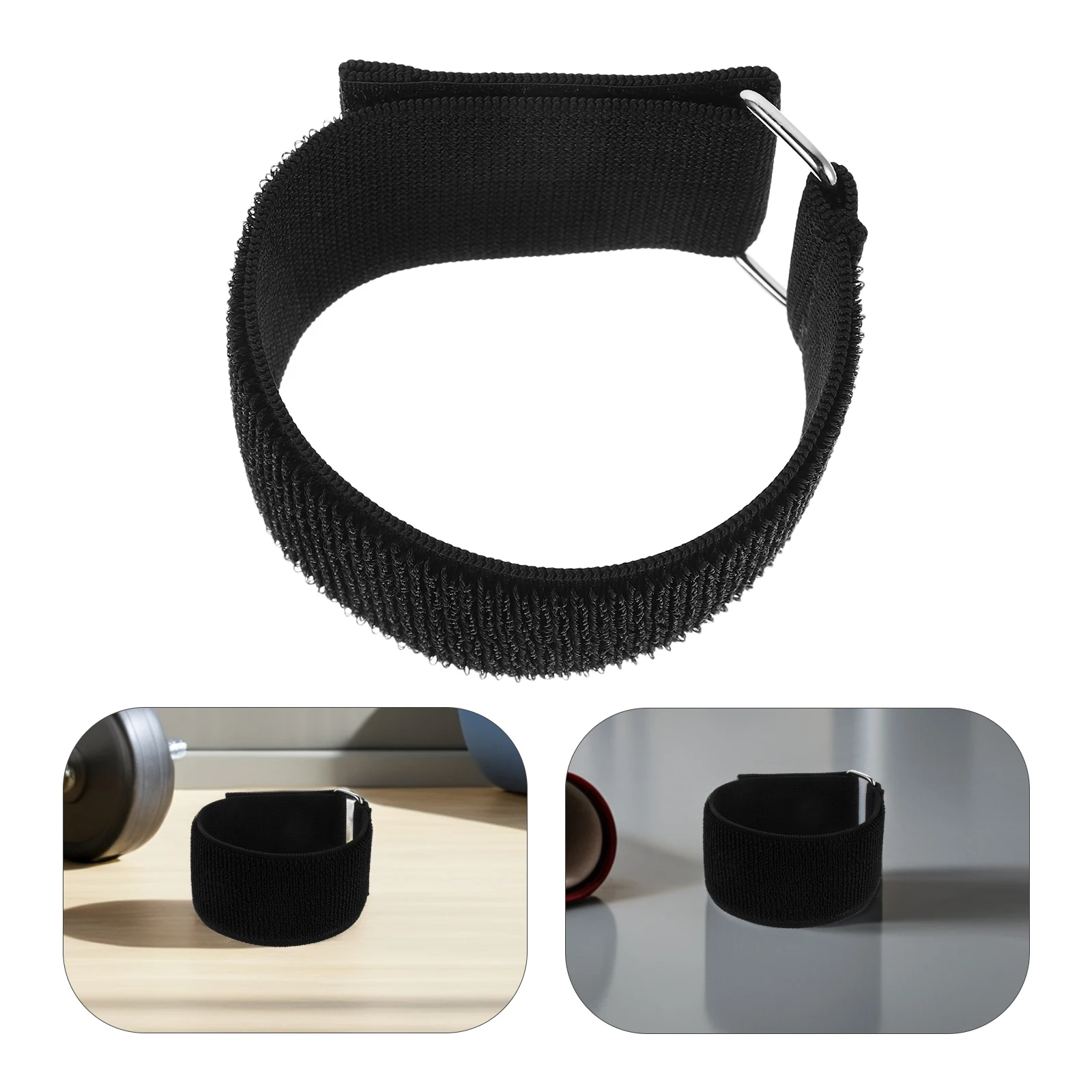 

4 Pcs Resistance Bands Elliptical Machine Training Belt Foot Straps for Ellipse Accessories Ankle Black Exerciser Pedal Fitness