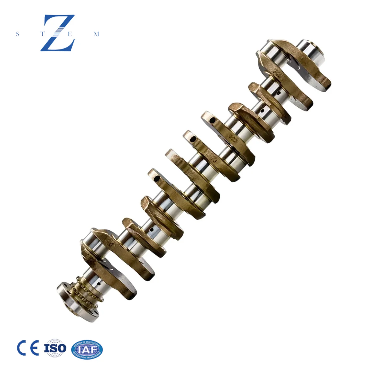 N57D30 Crankshaft For BMW Diesel Engine Autoparts X5 X3 X6 30dX 535D N57D30 E70 E71 N57 N57D30 8 Web