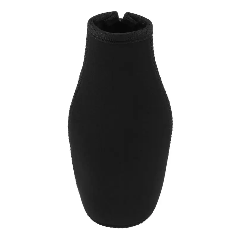 GTBL 30 Pack Beer Bottle Cooler Sleeves Keep Drink Cold Zip-Up Extra Thick Neoprene Insulated Sleeve Cover Black