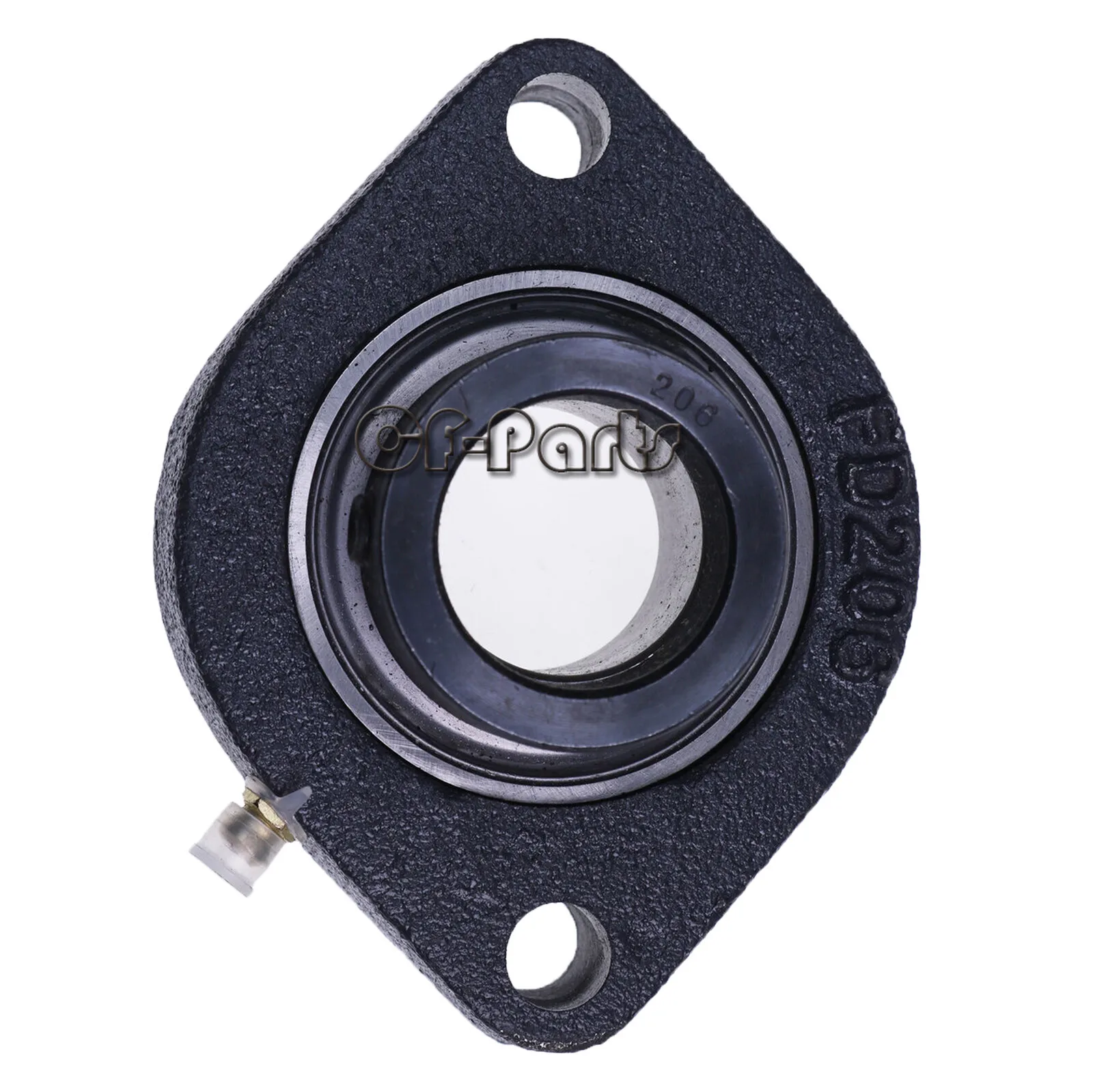 New Flanged Bearing For 7268603 Bobcat Brush Shaft Bearing
