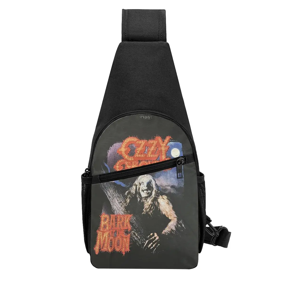 

Spencer's Men's Ozzy Osbourne Merch Chest Bag Men Sling Crossbody Backpack Chest Bag Traveling Hiking Daypack Shoulder Bag