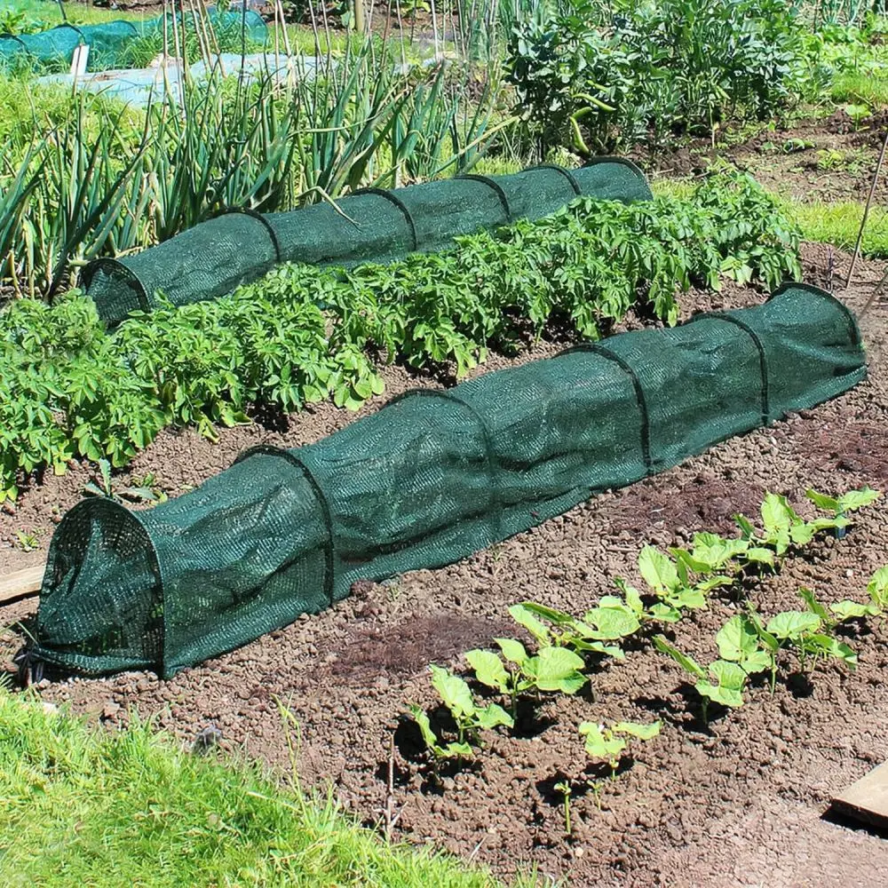 Greenhouse Tunnel Cover For Outdoor Garden Plants Winter Protection Seedling Vegetable Flower Growth Shield Net