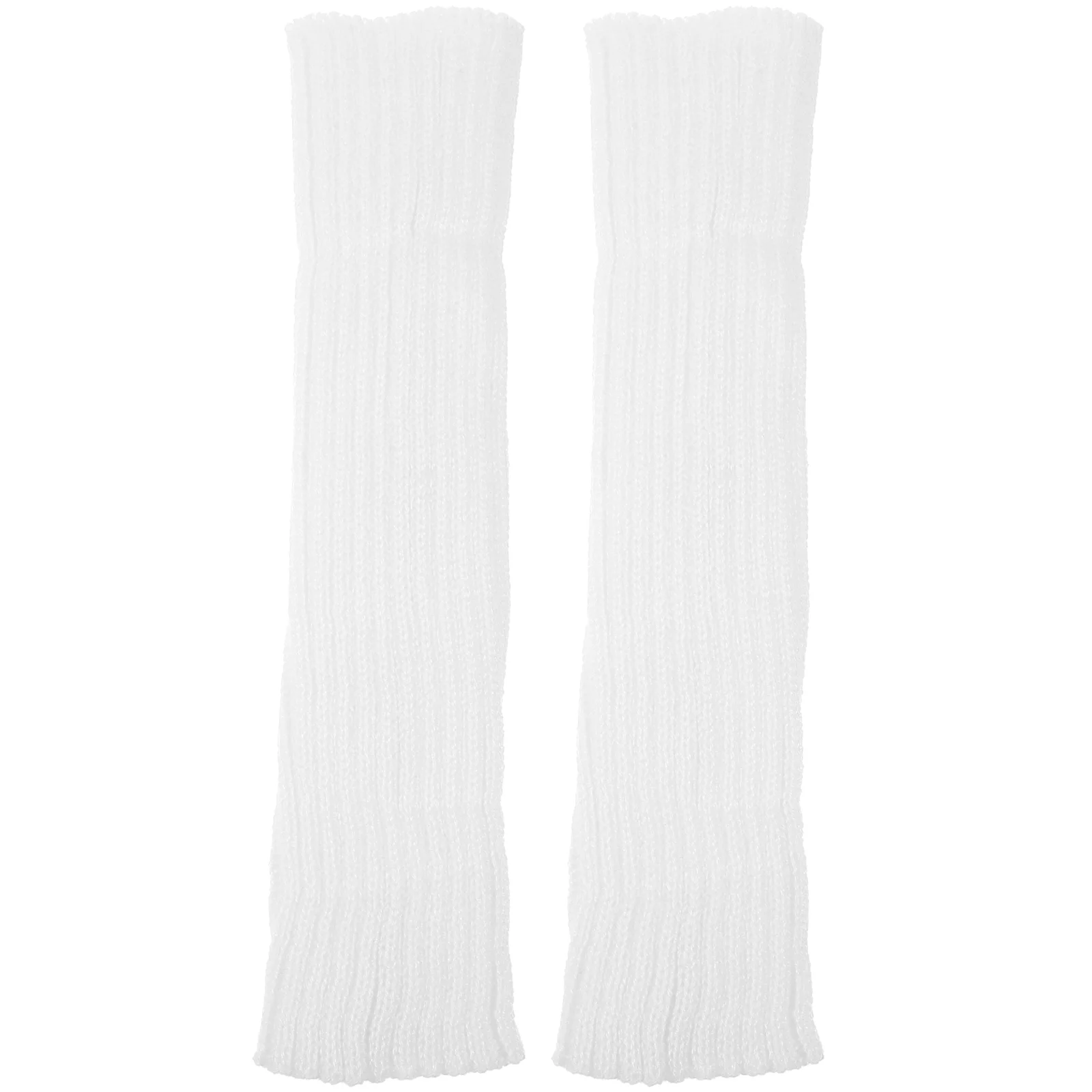 

1Pair Half Finger Winter Arm Warmers Warmth Retention Comfortable Arm Sleeves Knit Open Finger Gloves for Cold Weather