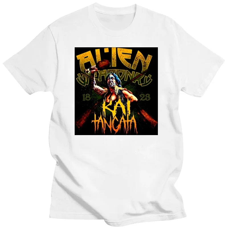 all sizes S 5XL men's Black White Immortal faces band poster Alien Weaponry Kai Tangata T-Shirt harajuku  men clothing