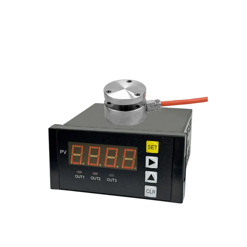 Miniature Load Cell Sensor with Digital Readout – Integrated Tension/Compression Sensor for Industrial Impact Testing