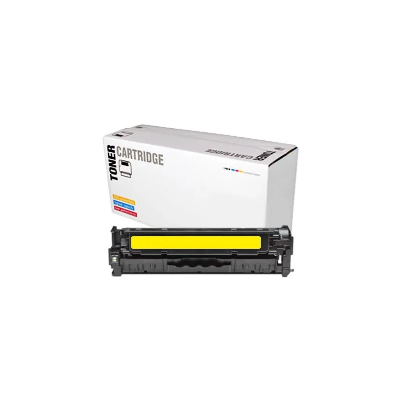 Toner cartridge HP alternate HCC532A - HCF382A - HCE412A - CCRG718Y - C718Y, replaces a CC532A / CF382A n ° 312A and/CE41. .. imprimirbien.com