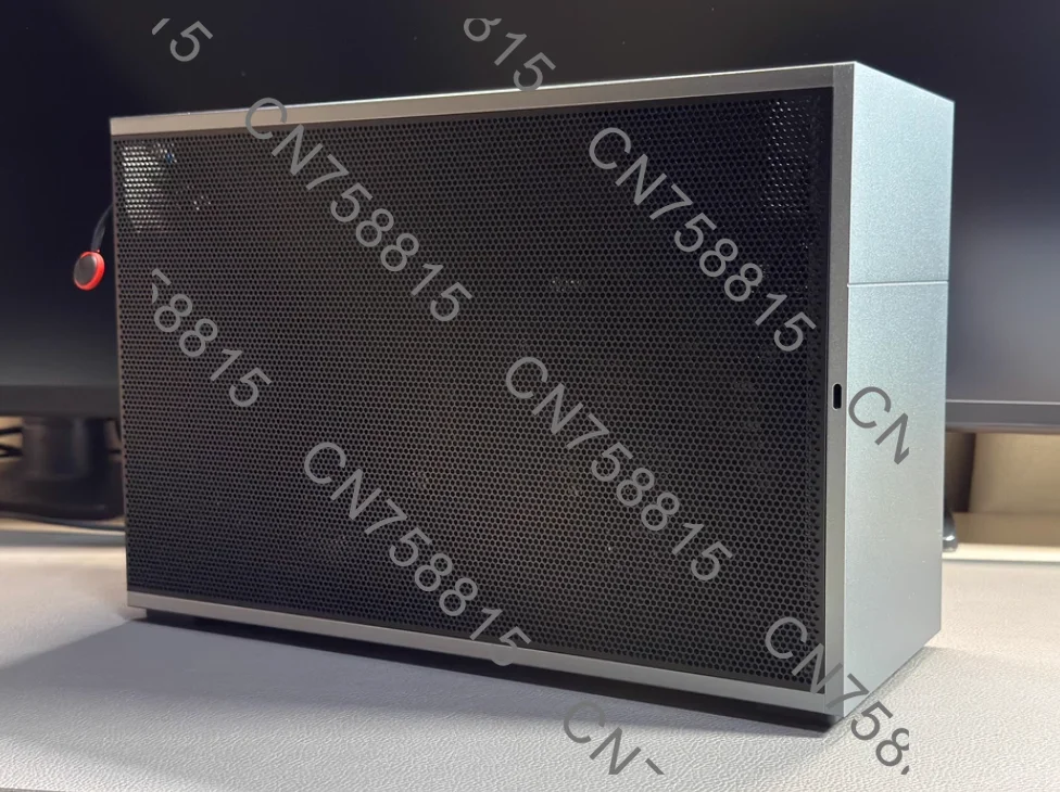 CNC Manufactured ITX A4 Opposite Air Cooled Chassis, 2025 New T1 Chassis 9 Liters Aluminum Alloy