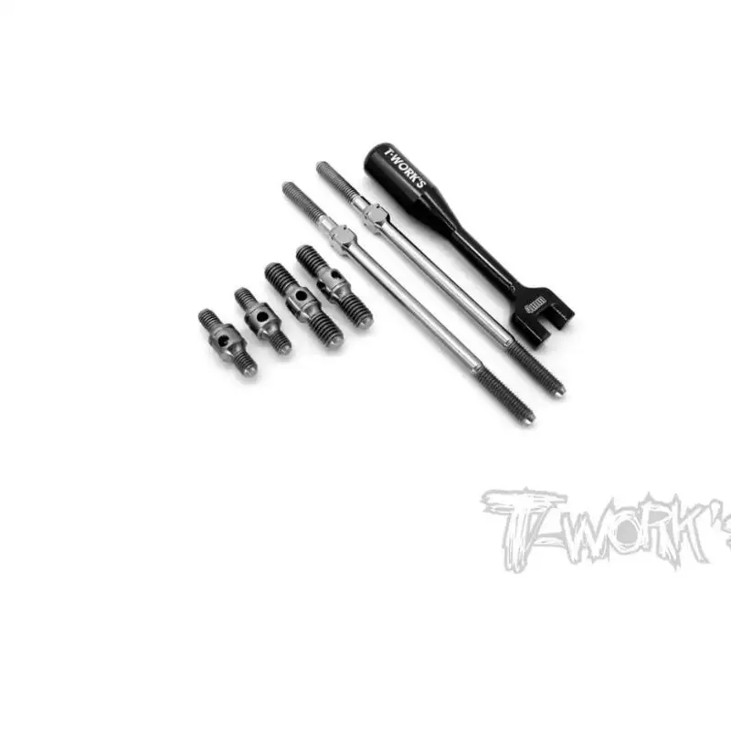 Original T works  TB-233 64 Titanium Turnbuckle Set ( For Infinity IF18-2 ) Professional Rc part