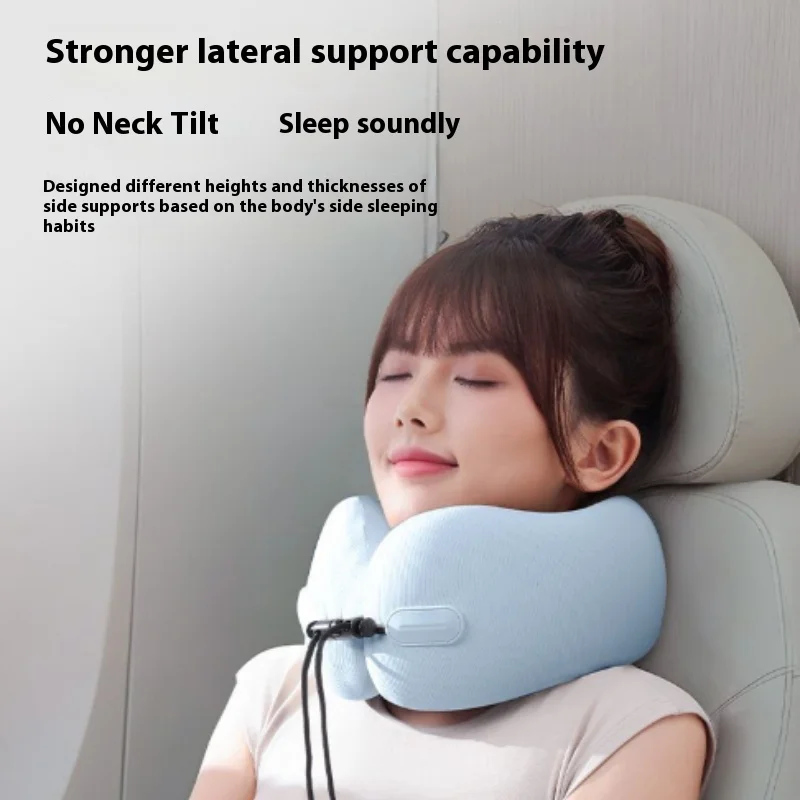 EVERYTHINK Sleep Cave U-shaped Pillow for Office Nap Adult Sleeping Travel Pillow Portable Pillow for Car Soft Cushion