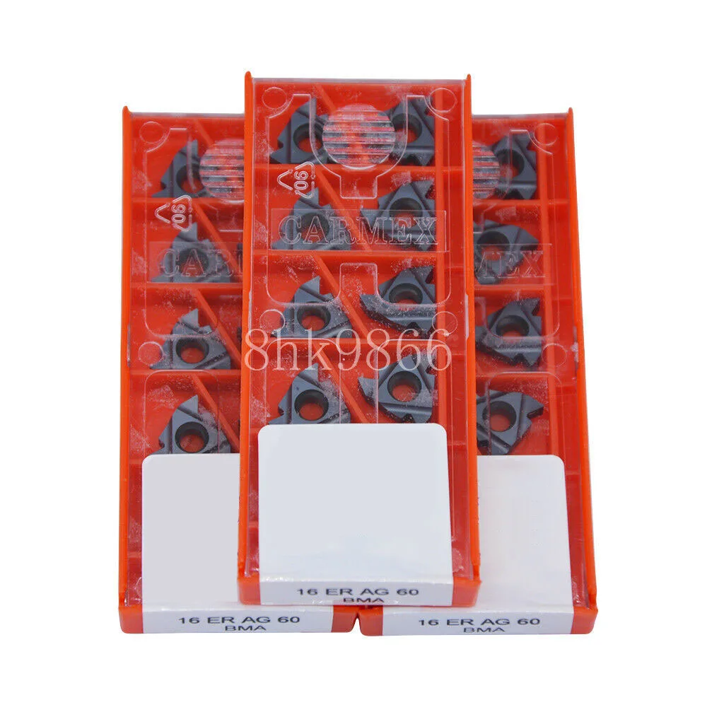 30pcs 16ER AG60 BMA High quality Threading blade Carbide Inserts