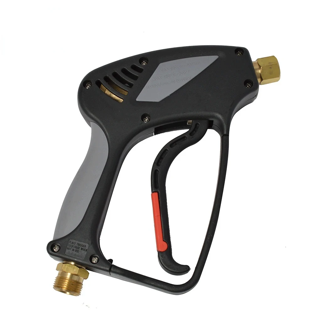 

High Pressure Water Spray Gun 280bar 4000psi M22 Male + G1/4 Female for Professional Electric Gasoline High Pressure Washers