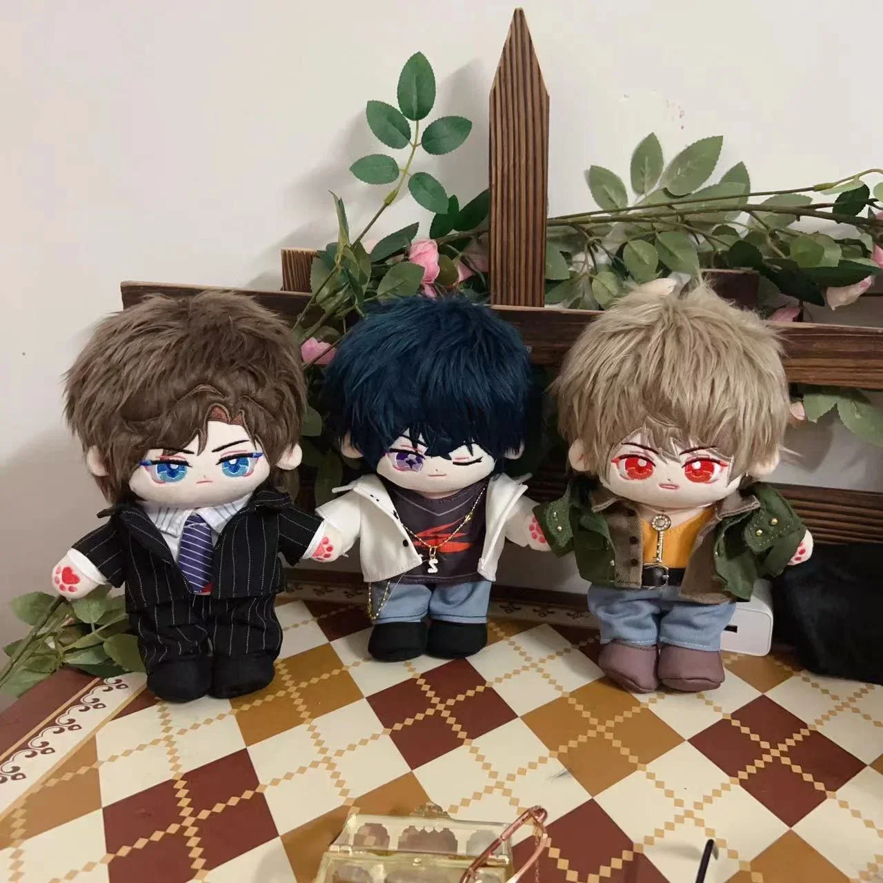 

Anime Tears of Themis Luke Pearce Artem Wing Marius Von Hagen Cosplay Dress UP Clothing Xmas Halloween Stuffed Toys Fluffy Dolls