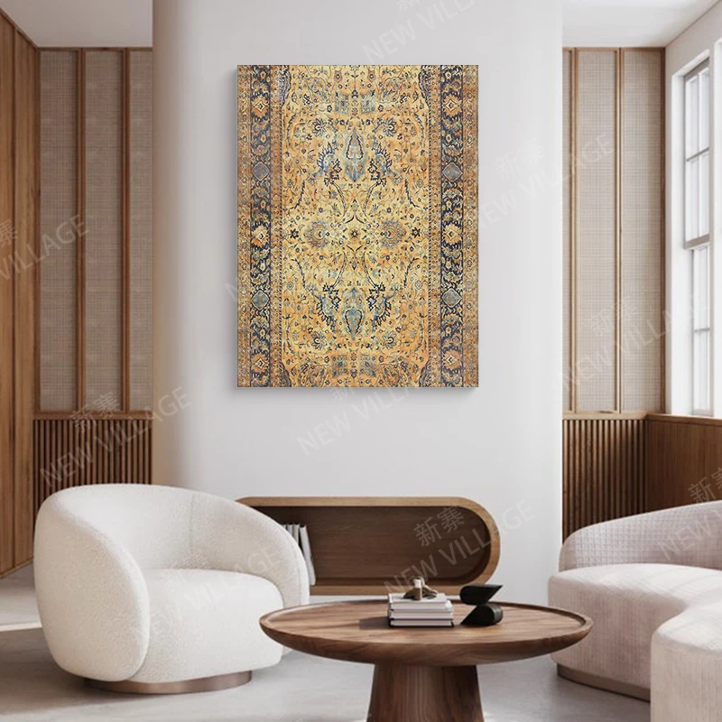 Autumn posters wall art vintage home aesthetic living room Decorative paintings pictures nordic interior canvas painting Morocco