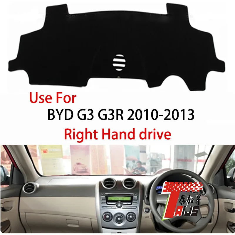 

2 Layers polyester Car Inner Dashboard Cover For BYD G3 G3R Right hand drive