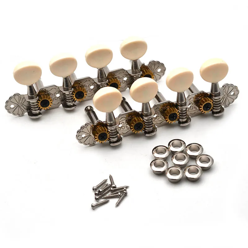 Mandolin Tuning Keys Machine Heads Tuners Tuning Keys Pegs for Mandolin Instrument Gold/Nickel Plated