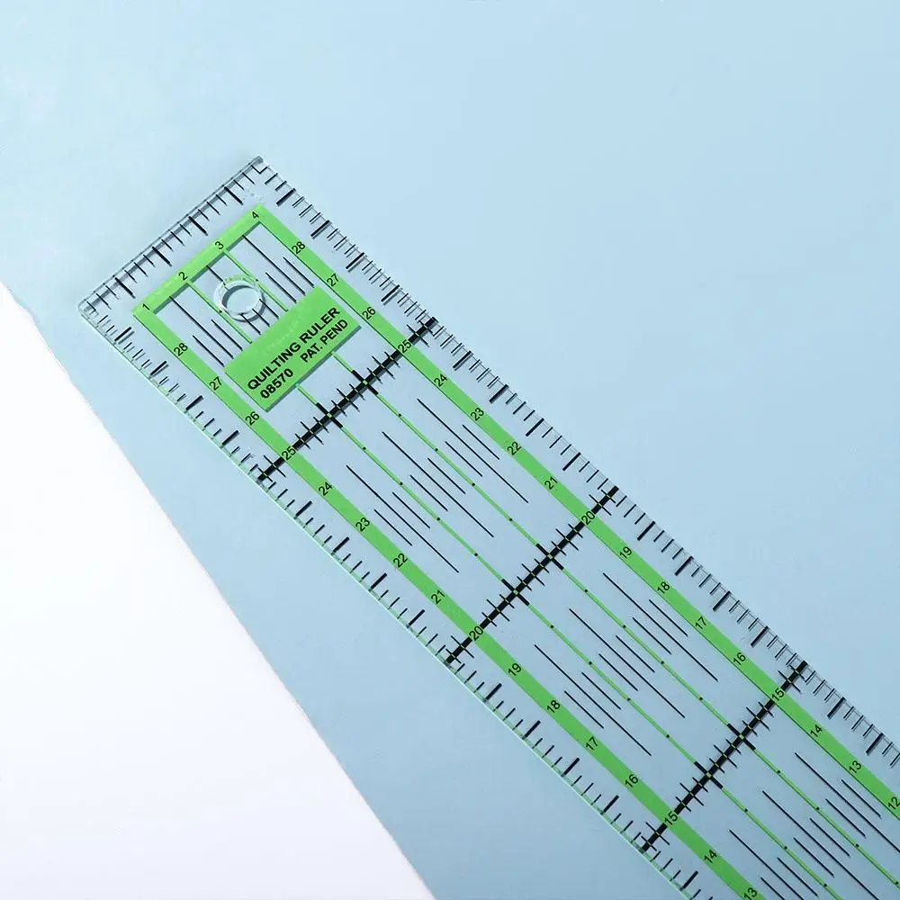 

1Pcs 5*30cm Sewing Tailor Ruler Patchwork Feet Tailor Yardstick DIY Sewing Tools Dtationery Drawing Ruler