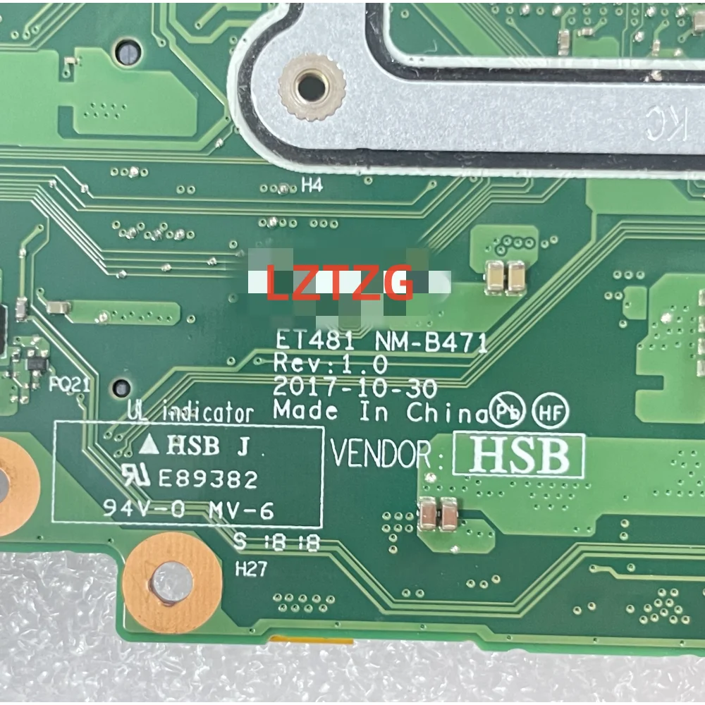 NM-B471 For Lenovo ThinkPad T480s Laptop Motherboard CPU I5-7300U 4G I5-8th Gen 4G/8G RAM UMA 01LV652 100% Tested OK