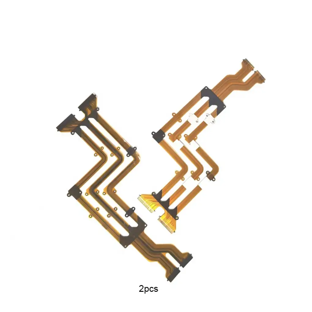 2 Pieces LCD Flex Cable Wires Repair Part Control Cord Camera Interior Screen Cables Accessory Replacement for W850