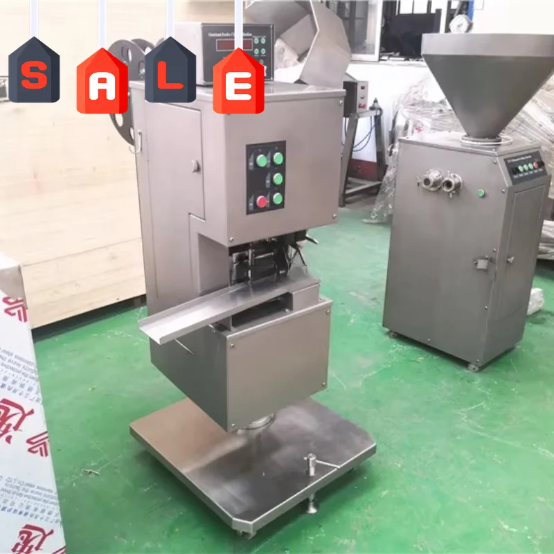 Industrial Sausage Make Line Customized Meat Filling Twisting Smoking Processing Equipment Hot Sale Factory