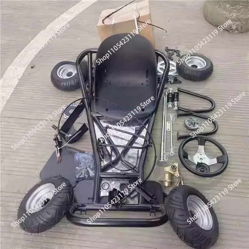 for 168CC modified four-wheel motorcycle drift go kart complete set of vehicle frame accessories road tire assembly