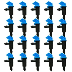 20 Pcs High-Quality Drip Emitters Flag Dripper For Efficient Garden Irrigation For Efficient Garden Irrigation