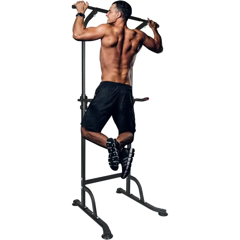

Versatile Adjustable Height Dip Station for Home Gym - Full Body Strength Training Equipment