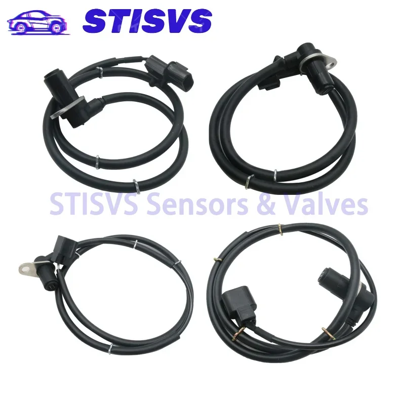 

MR407270 MR407271 4PCS Front Rear Left/Right ABS Wheel Speed Sensor For Mitsubishi Montero 3.5L 3.8L 2001-2006 MR569411 MR569412