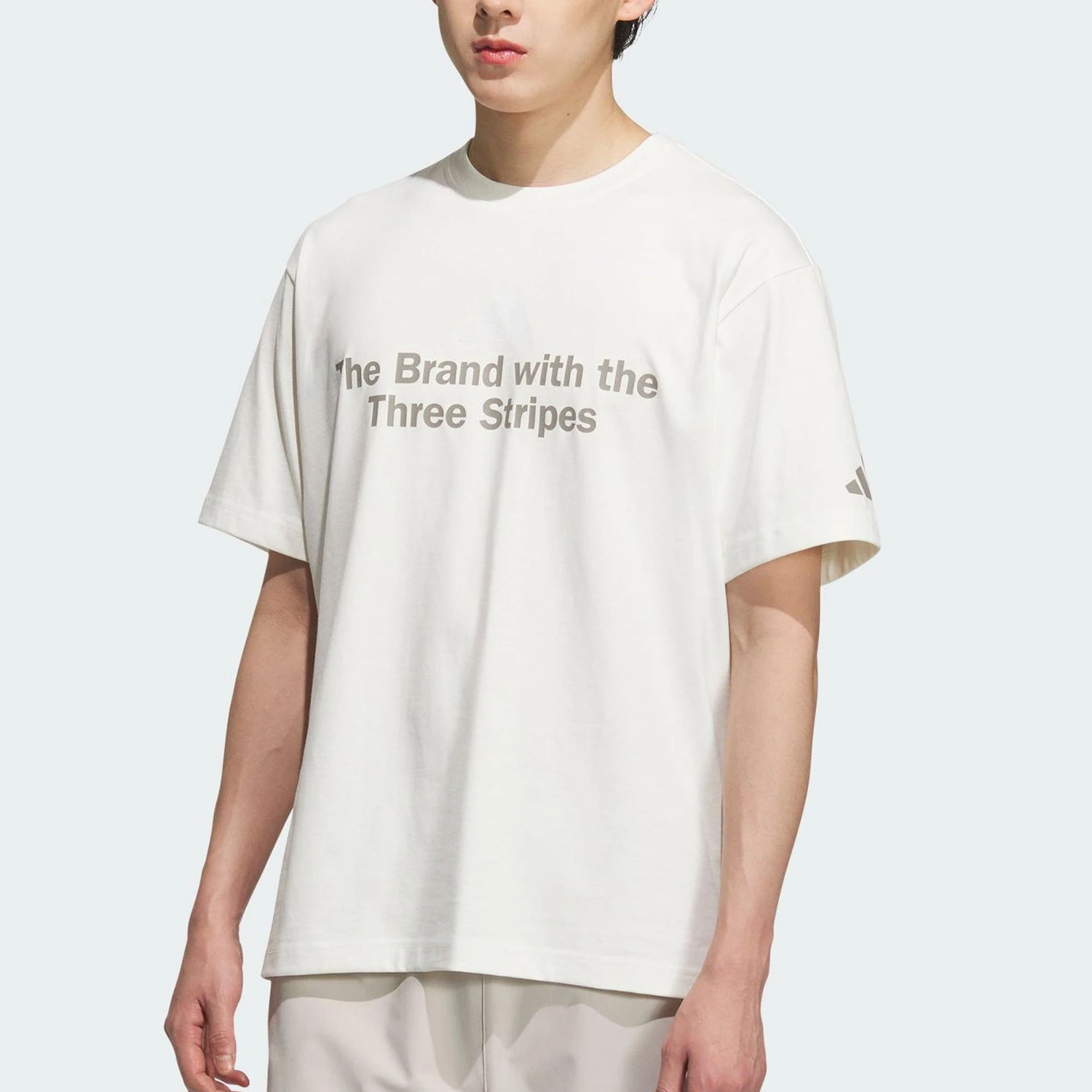 

Adidas Genuine Summer 2025 Men's Printed Durable Knit Short Sleeve KF0124