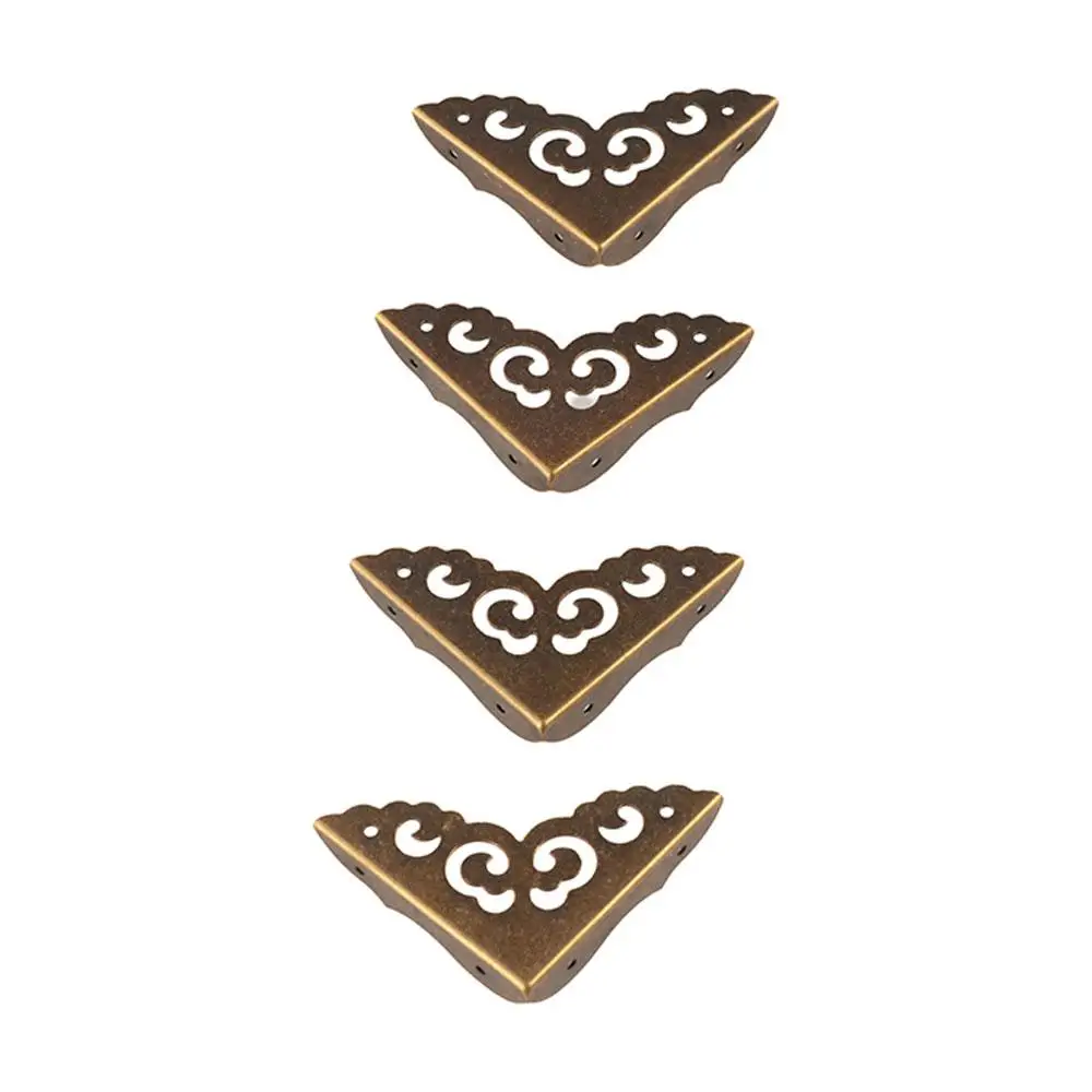 1pcs Guard Antique Jewelry Box Corner  Protector Edge Cover Corner For Furniture Hardware Corner Bracket