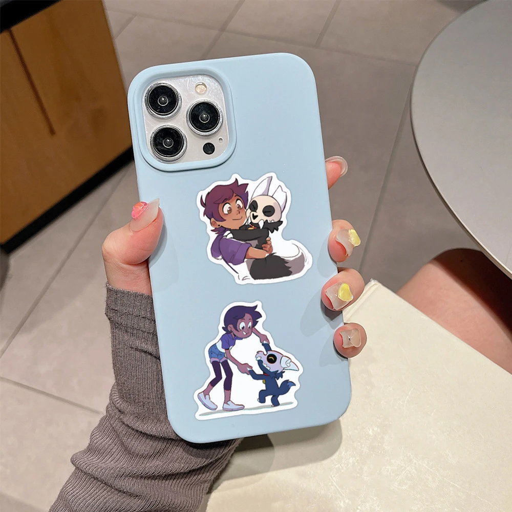 10/30/55 قطعة ديزني البومة البيت ملصقات مضحك الكرتون الرسوم المتحركة الشارات DIY بها بنفسك محمول الثلاجة الهاتف الديكور سكرابوكينغ ملصق