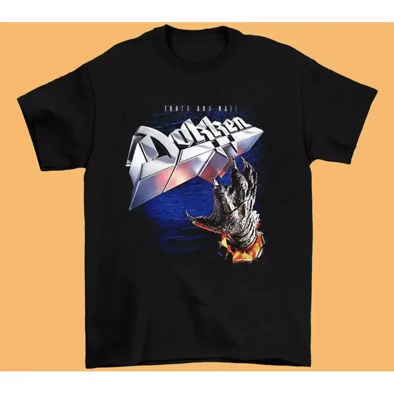 Inspired Dokken Tooth And Nail Black All Size T Shirt