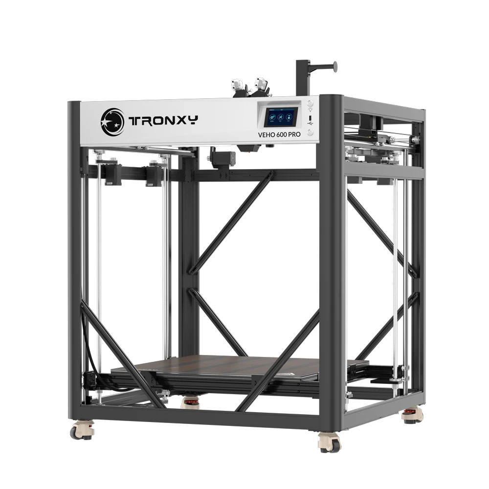 TRONXY VEHO 600 PRO-2E 2-IN-1 3D Printer Kit 600*600*600mm Large Build Size Direct Drive Extruder High Precision 3d Printing