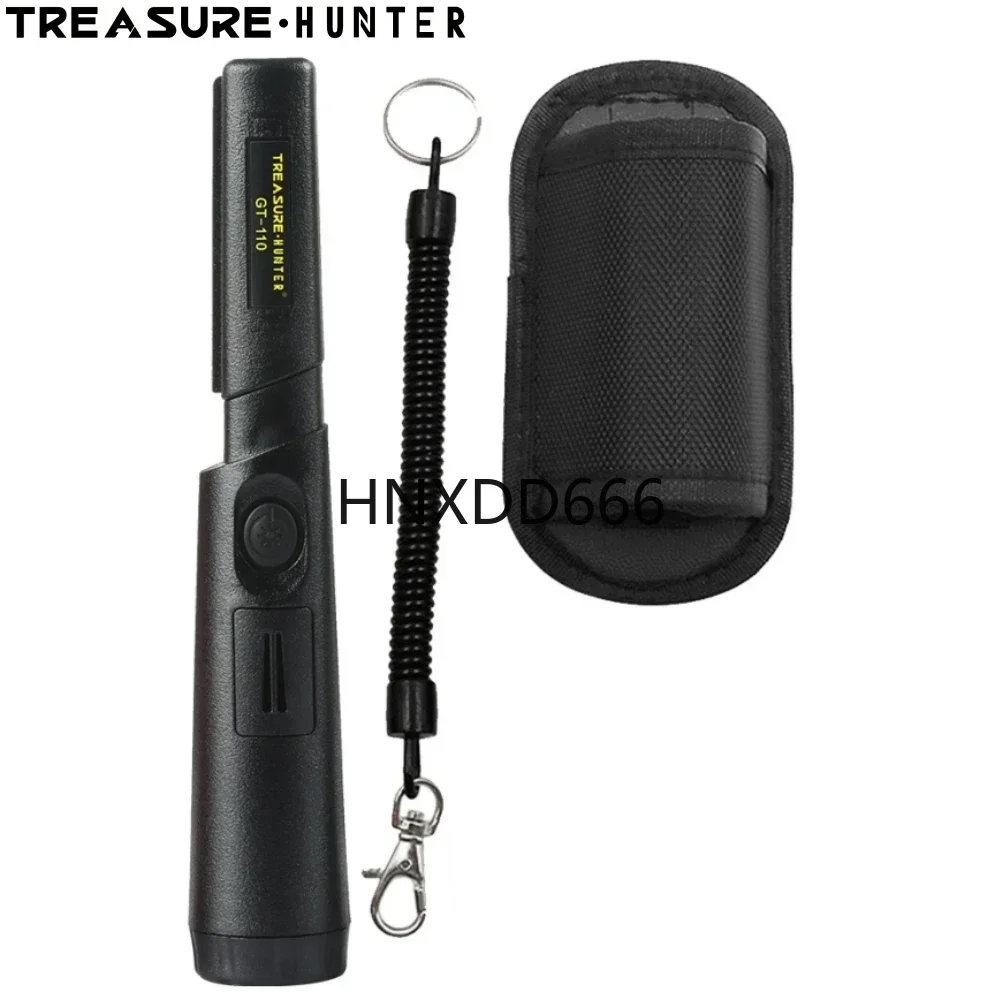 Treasure Hunter GT110 Handheld Metal Detector Pinpointer Pointer Probe Anti-scratch Metal Pinpointing Waterproof 360 Degree Scan