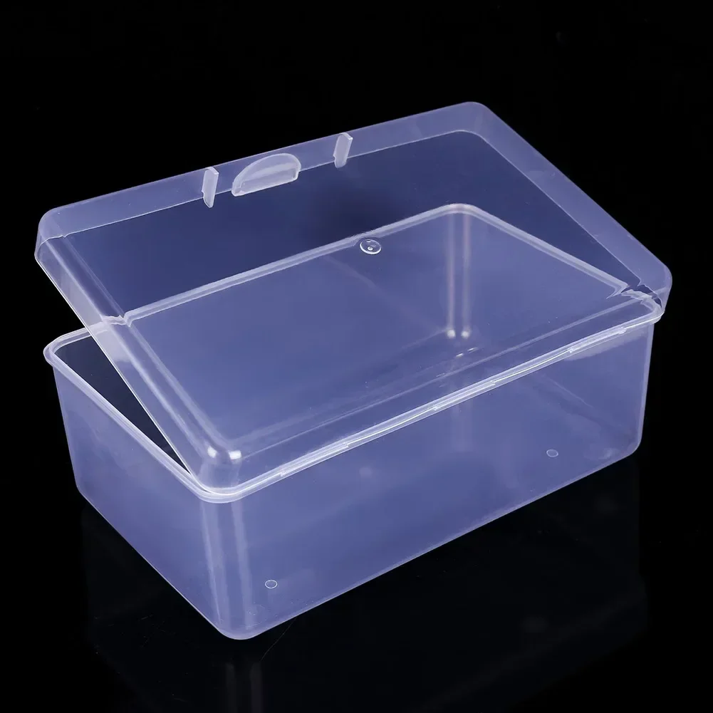 Transparent Plastic Storage Jewelry Box Container For Beads Earring Jewelry Cosmetics Tool Parts 17.3*10.8*7.3cm Rectangle Boxes