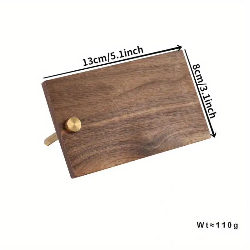 1PC Multi Functional Solid Wood Name Card Holder Wooden Note Message Holder Seat Plate Small Menu Clip Business Card Table