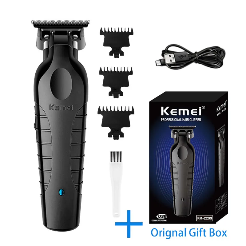 Cortadora de Pelo Profesional Kemei KM-2299 USB Inalámbrica ⚡✂️