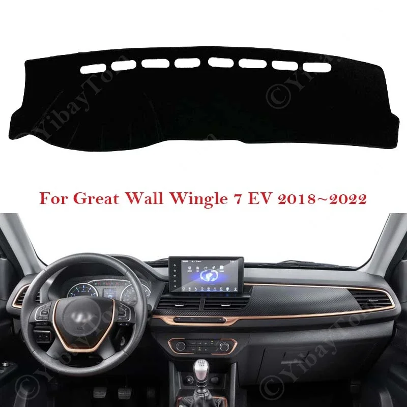 For Great Wall Wingle 7 EV 2018 ~ 2022 Dashboard Protector Cover Dash Board Mat Carpet Pad Sun Shade Cape Car Inner Anti-sun Rug