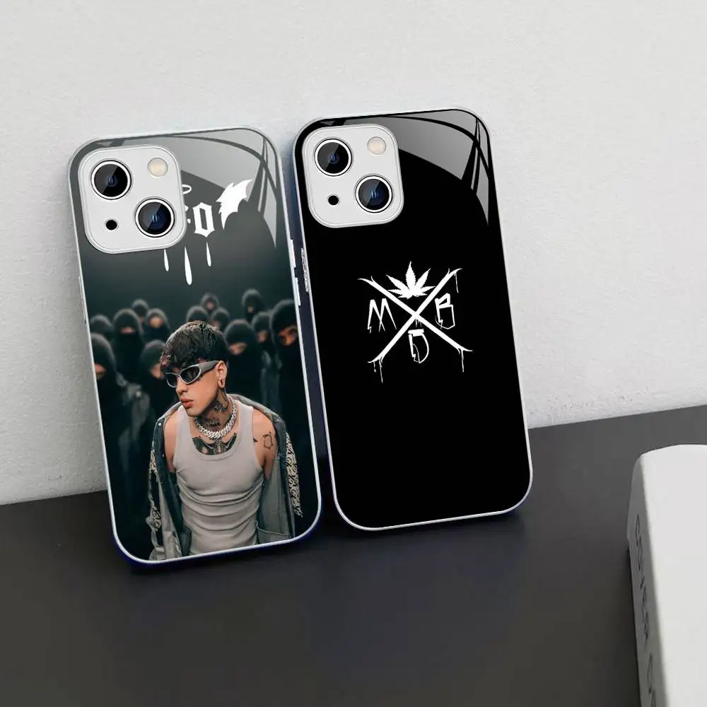 C.R.O Crocraxker Rapper Tempered Glass For Iphone 14 13 12 11 Pro Mini XS MAX 14Plus X XS XR Cover