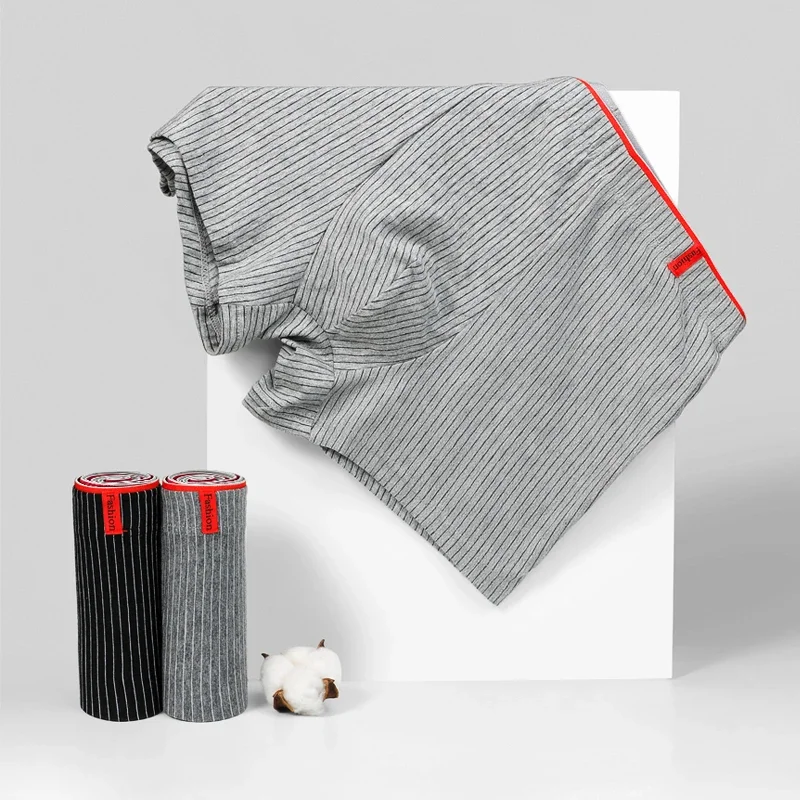 3 Stück antibakterielle Unterwäsche aus reiner Baumwolle, Herren-Boxershorts, Jungen-Shorts, Sport-Boxershorts, Herren-Unterhosen in großen Größen