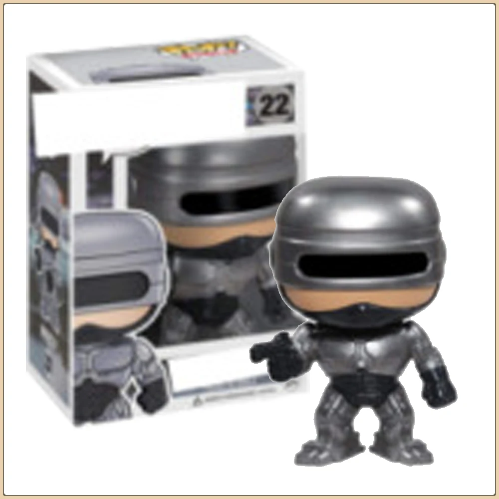 Funko POP RoboCop Murphy Action Toy Figures Science Fiction Crime Movies Protagonist Classic Styling Model Doll Ornament Gifts