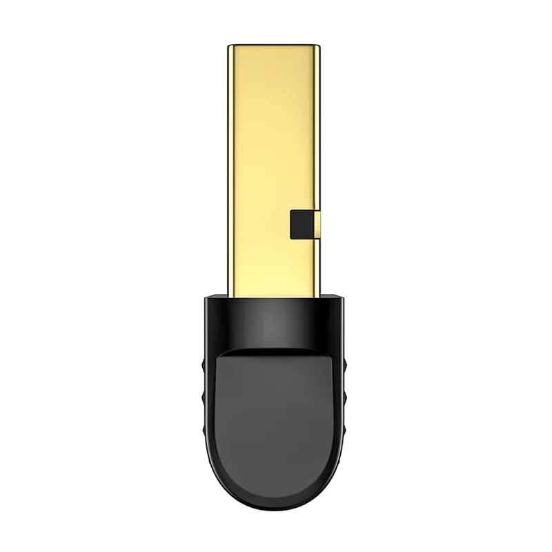 محول USB بلوتوث 5.4 ممتاز عالي السرعة EDR + BLE، جهاز استقبال وإرسال الصوت دونجل لاسلكي للكمبيوتر المحمول