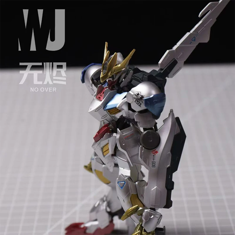 Gaogao modelo barbatos várias cores combinando do rei lobo bo33 hg 1/144 figura de ação modelo presentes brinquedo coleção para crianças
