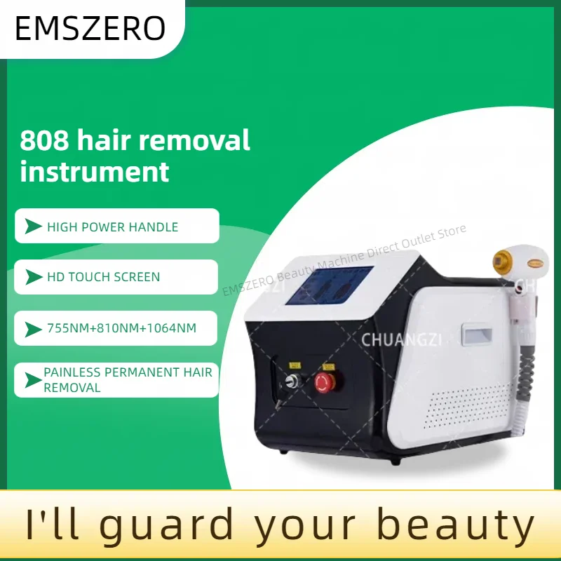 Multifunctional Hair Removal Equipment Professional High Power La-ser Diode 755 808 1064nm Skin Rejuvenation Women for Salon