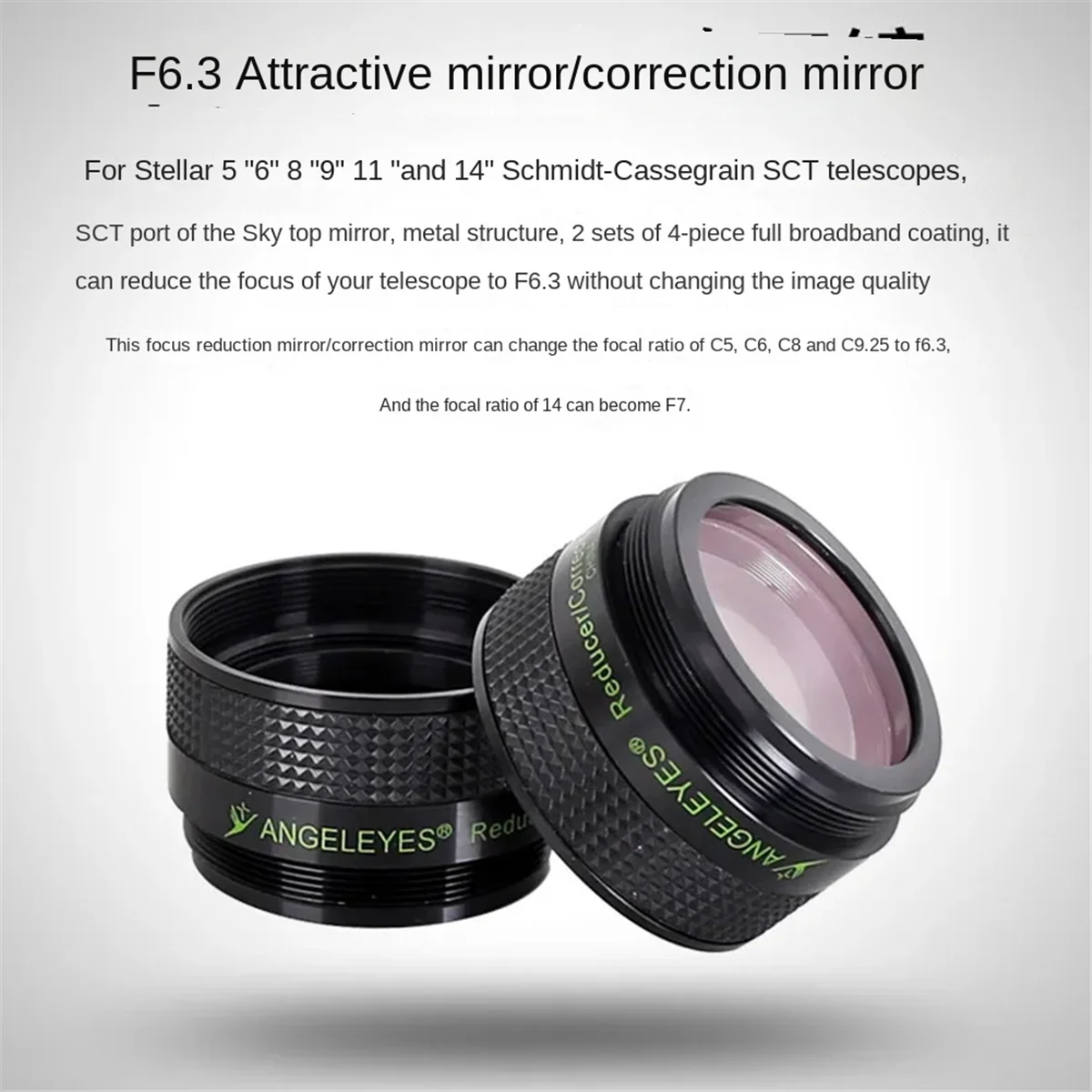

N33R_Angeleyes Astronomical Telescope F6.3 Defocusing Mirror